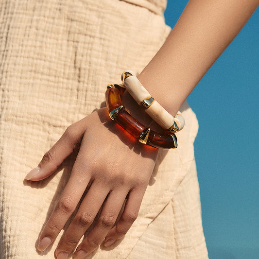 Sol Resin Bangle Set